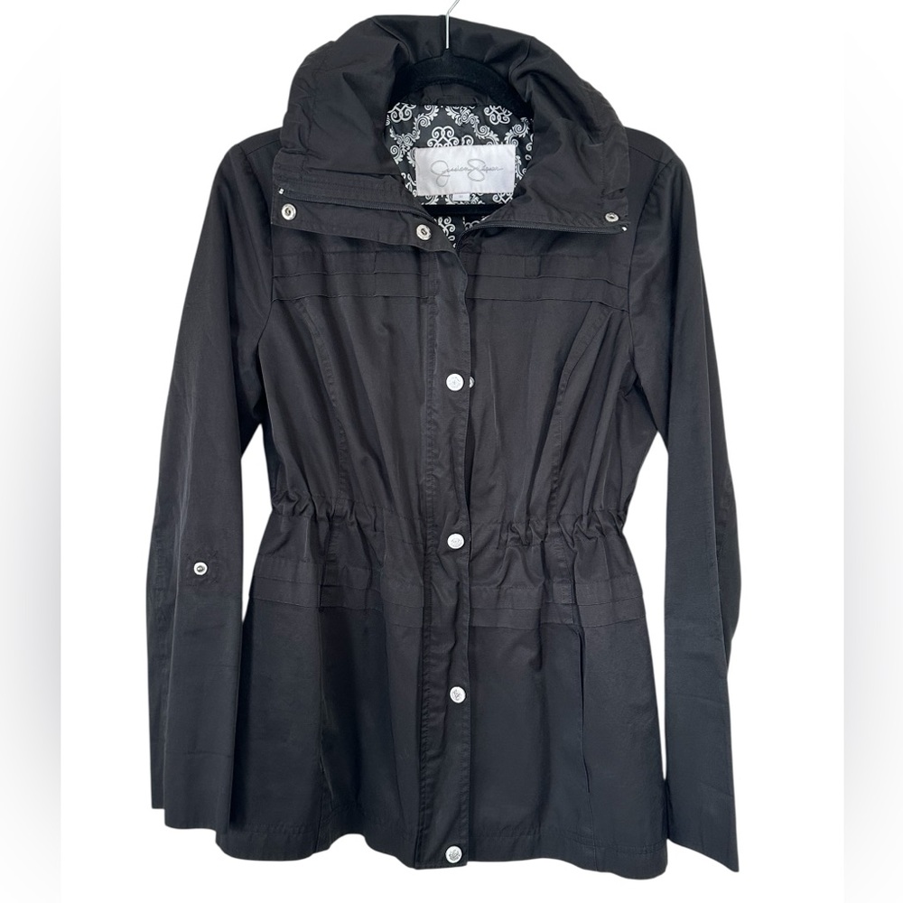 Jessica Simpson Black Trench Coat